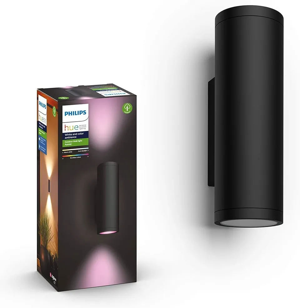 philips-hue-white-color-ambiance-appear-outdoor-led-wandleuchte-1-180-lm-16-mio- image 1