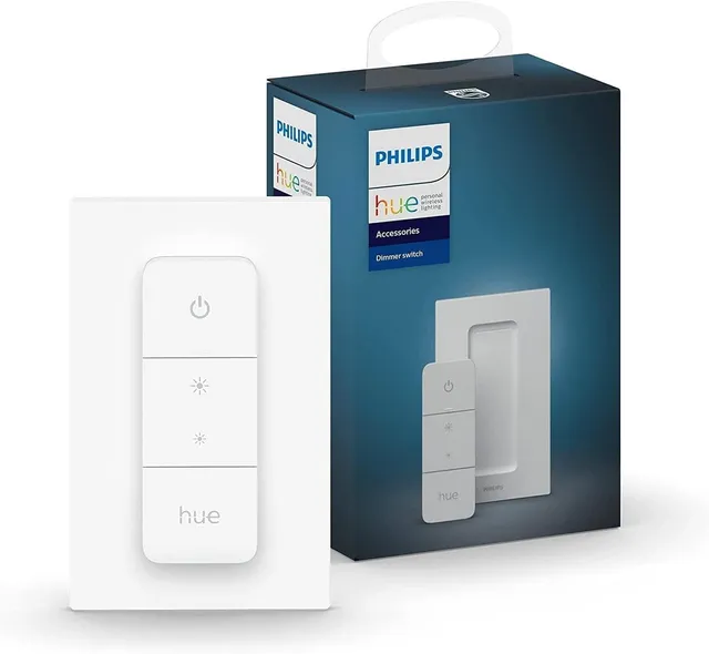 philips-hue-dimmschalter-smart-switch-kabelloser-dimmer-lichtschalter-f-r-hue-li image 1