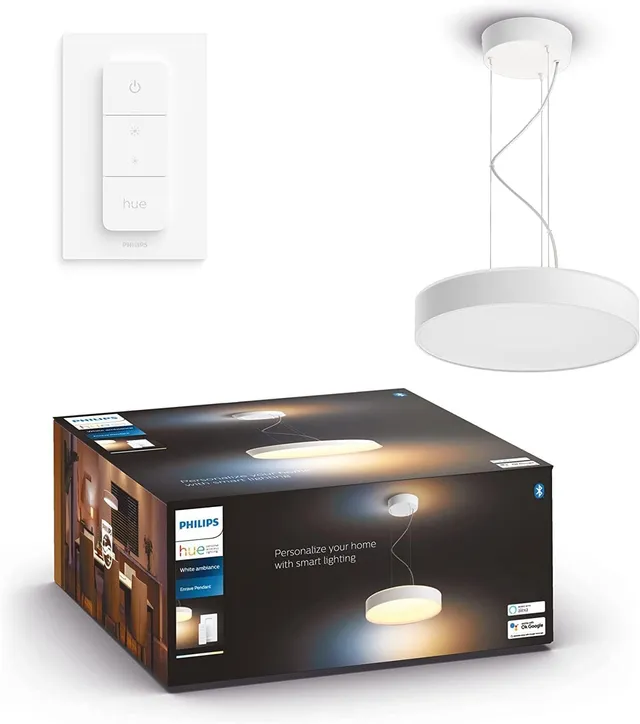 philips-hue-white-ambiance-enrave-pendelleuchte-4500-lm-inkl-dimmschalter-dimmba image 1