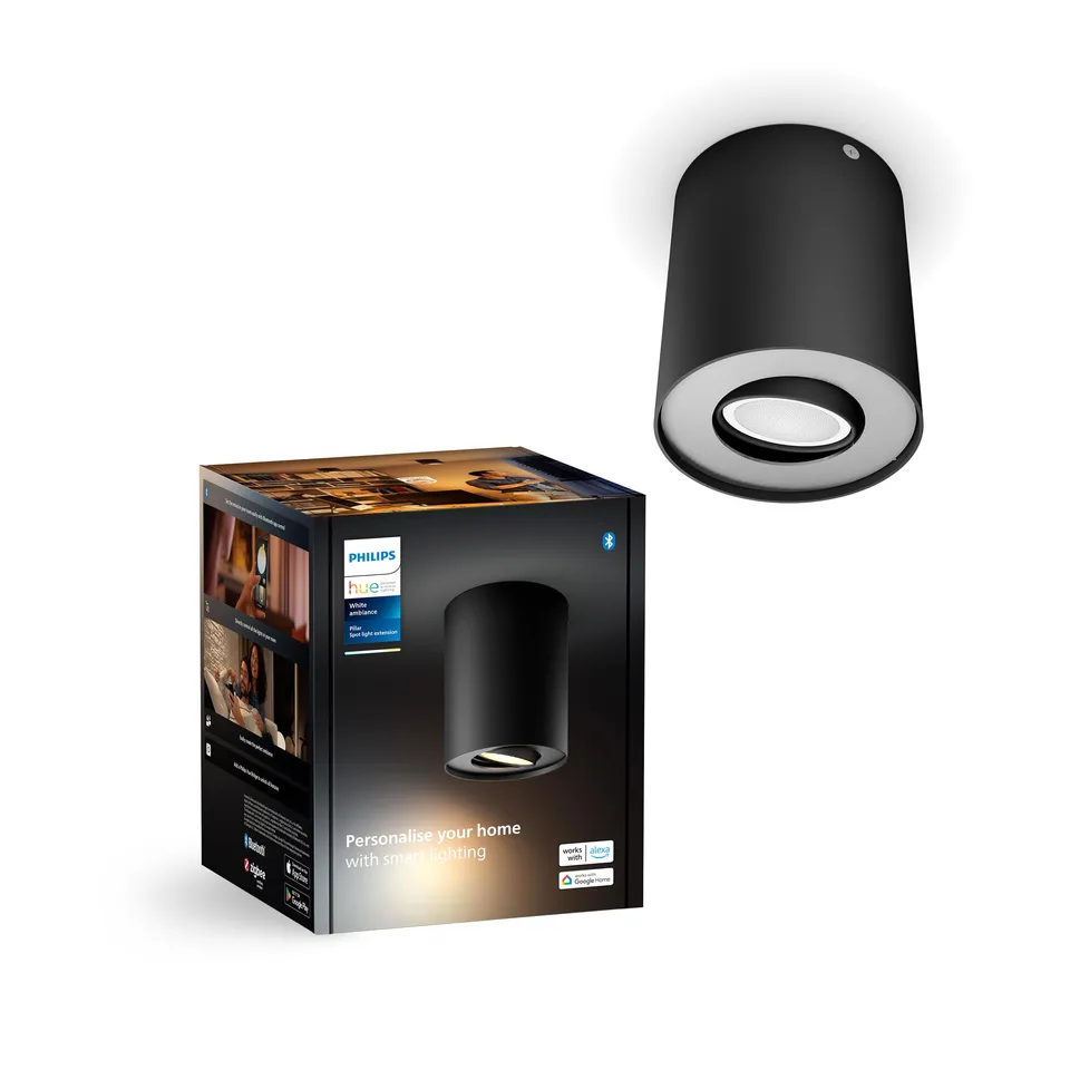 philips-hue-white-ambiance-pillar-spot-erweiterung-1er-set-mit-gu10-led-lampe-sc image 1