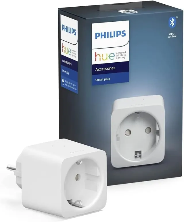 philips-hue-smart-plug-wei-smarte-steckdose-f-r-hue-lichtsysteme-app-und-sprachs image 1