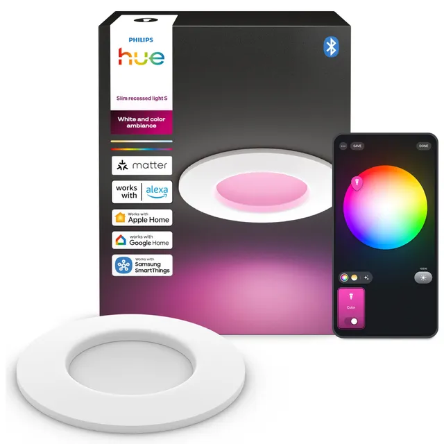 philips-hue-slim-downlight-led-deckenleuchte-1-000-lm-90-mm-vollspektrum-1-000-2 image 1