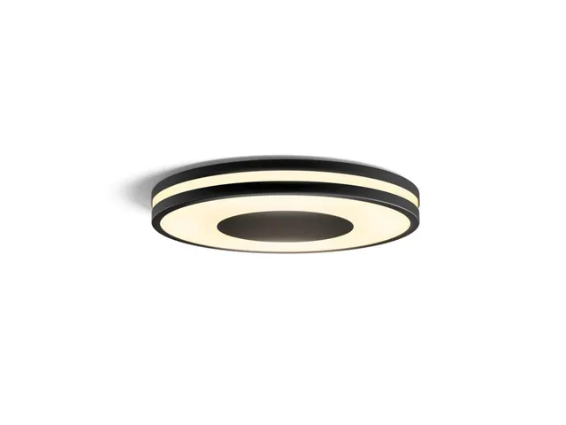 philips-hue-white-ambiance-being-led-deckenleuchte-schwarz-inkl-dimmschalter-all image 1