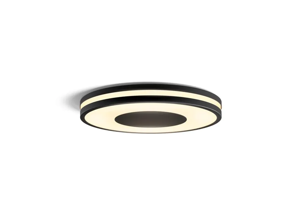 philips-hue-white-ambiance-being-led-deckenleuchte-schwarz-inkl-dimmschalter-all image 1
