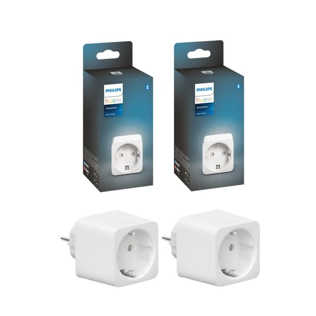 philips-hue-smart-plug-2er-pack-wei-zigbee-steckdose-kompatibel-mit-amazon-alexa image 1