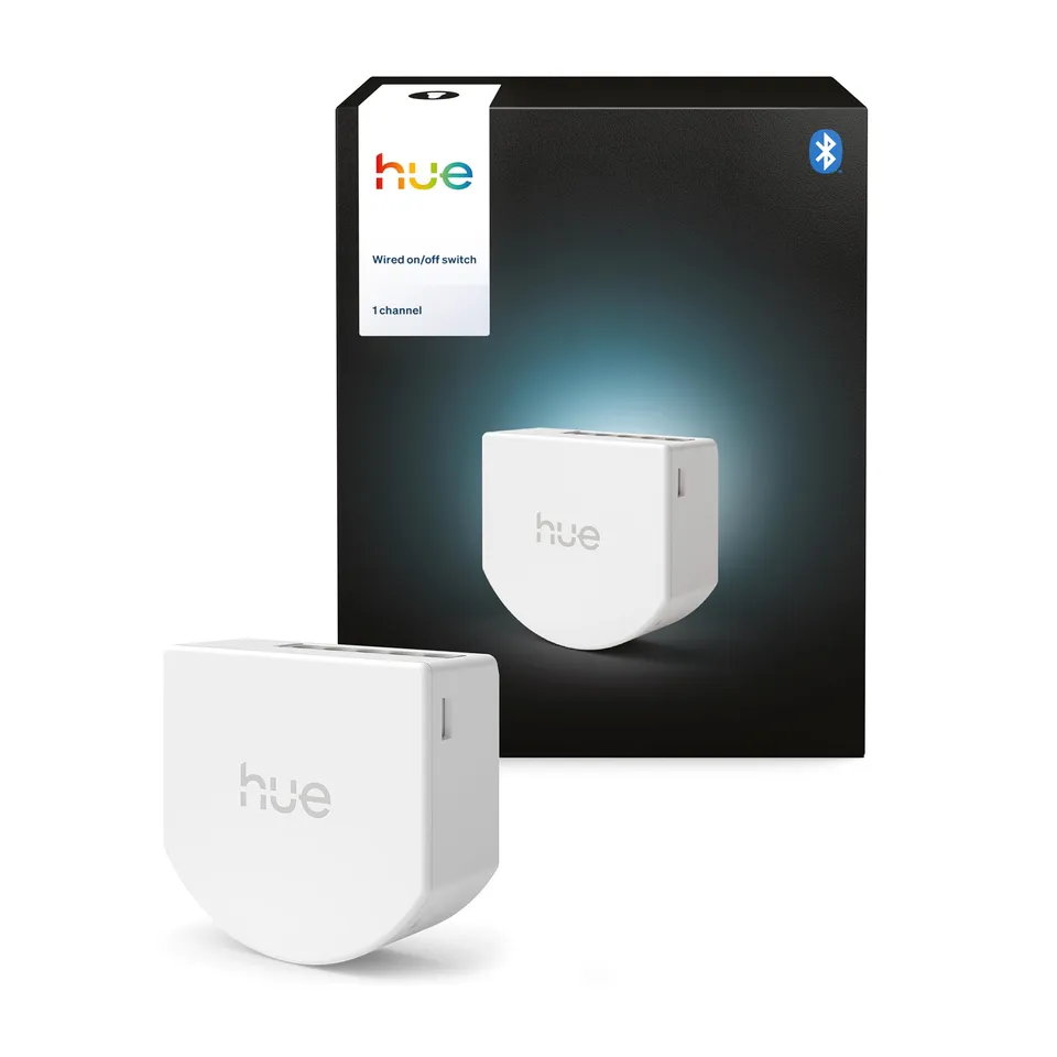 philips-hue-lichtsteuerung-1-kanal-kabelgebundenes-smart-switch-modul-mit-timer- image 1