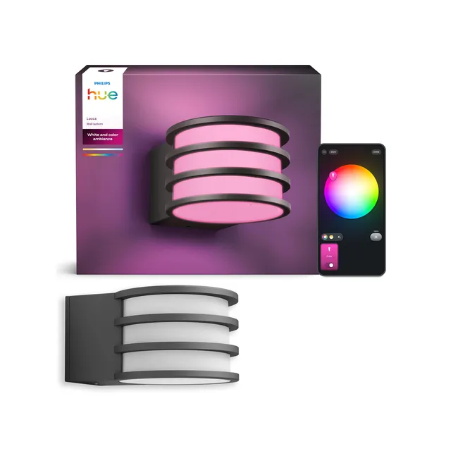 philips-hue-lucca-led-au-enwandleuchte-white-color-ambiance-1-100-lm-inkl-a60-le image 1