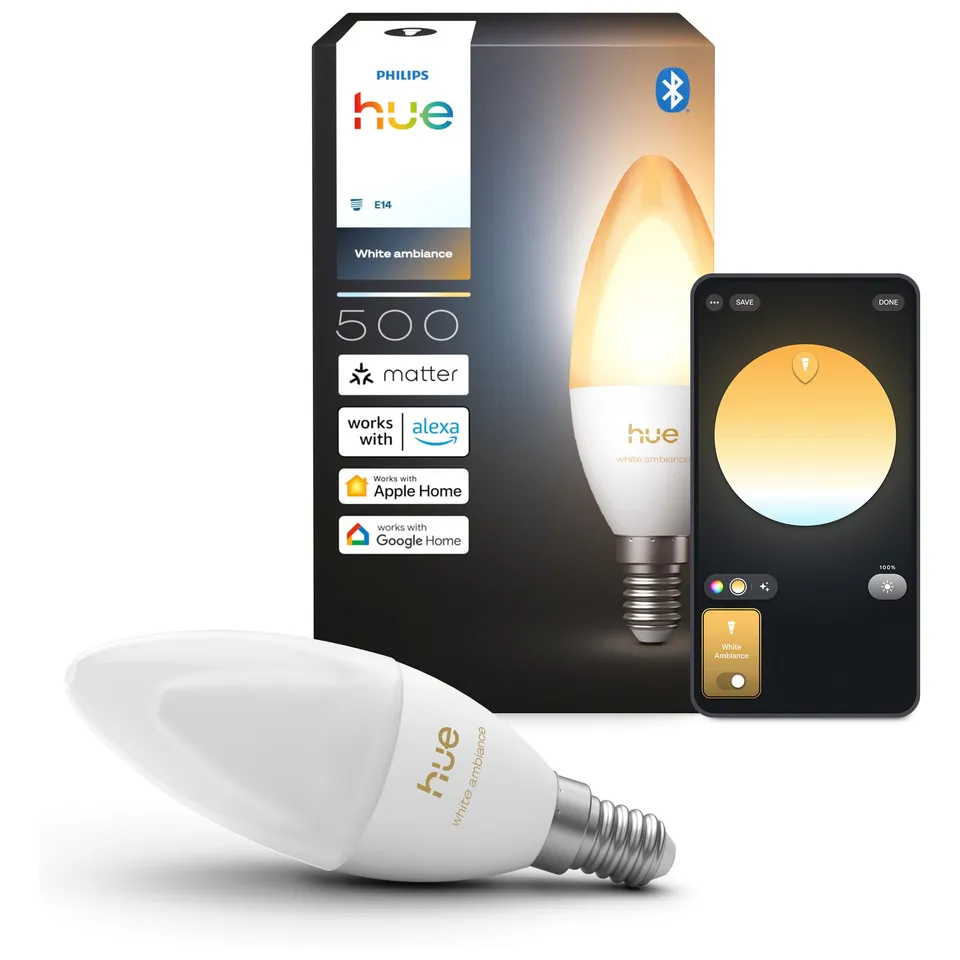 philips-hue-b39-smart-led-kerzenlampe-e14-1er-pack-white-ambiance-vollspektrum-1 image 1