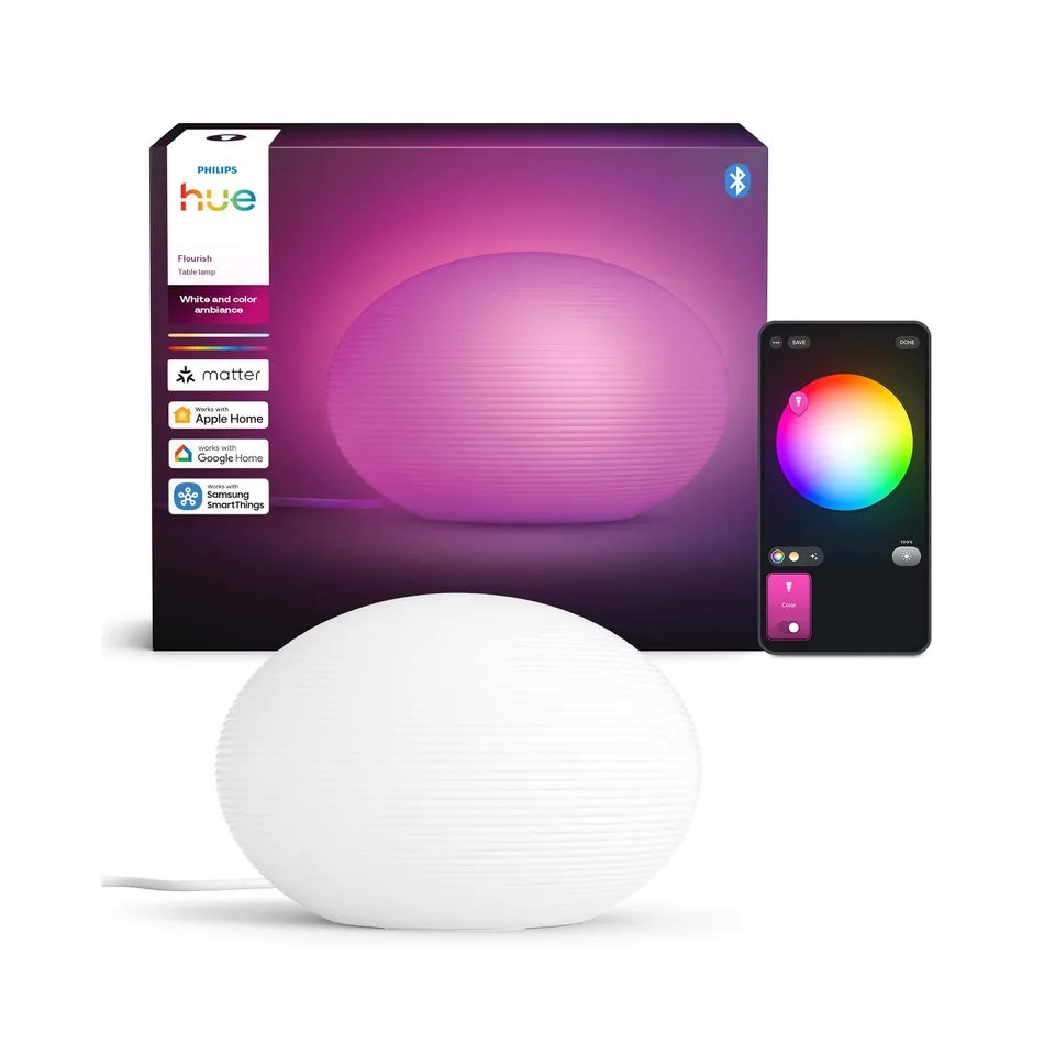 philips-hue-flourish-tischleuchte-neue-generation-dimmbar-wei-es-und-farbiges-li image 1
