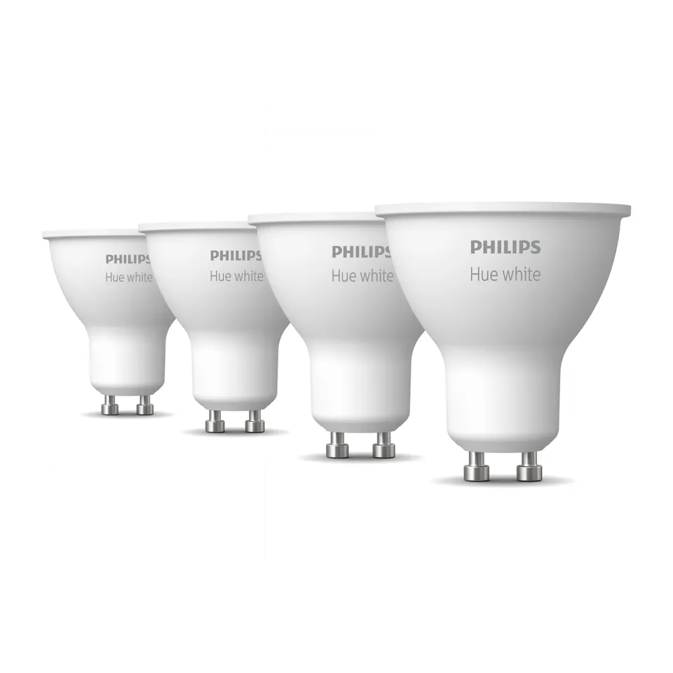 philips-hue-white-vorteilspaket-4x-gu10-spots-mit-warmwei-em-dimmbarem-smart-led image 1