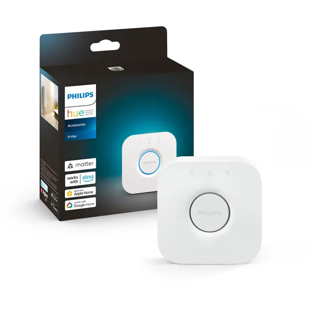 philips-hue-bridge-smart-home-steuerzentrale-f-r-bis-zu-50-hue-leuchtmittel-und- image 1
