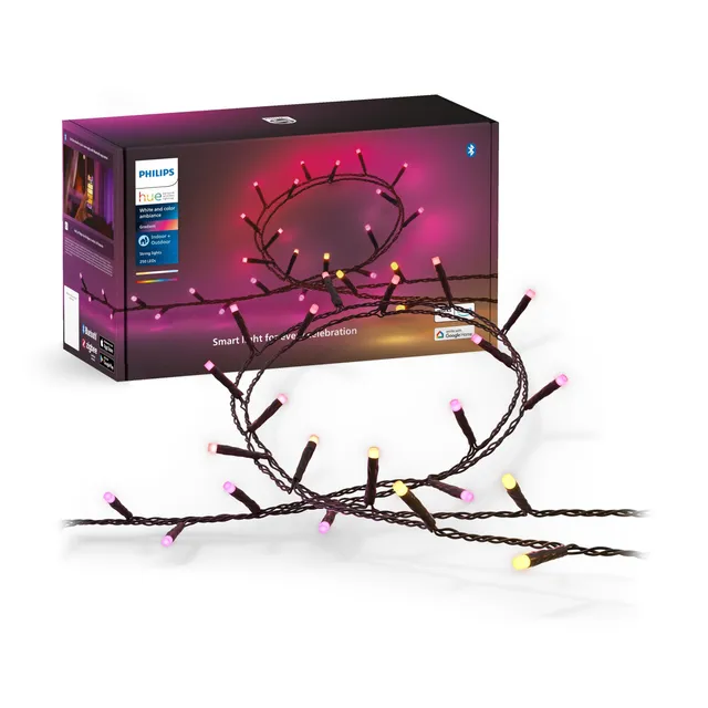 philips-hue-festavia-lichterkette-white-color-ambiance-250-mini-leds-20-m-dimmba image 1