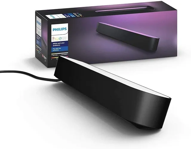 philips-hue-white-color-ambiance-play-lightbar-erweiterung-schwarz-1-leuchte-dim image 1
