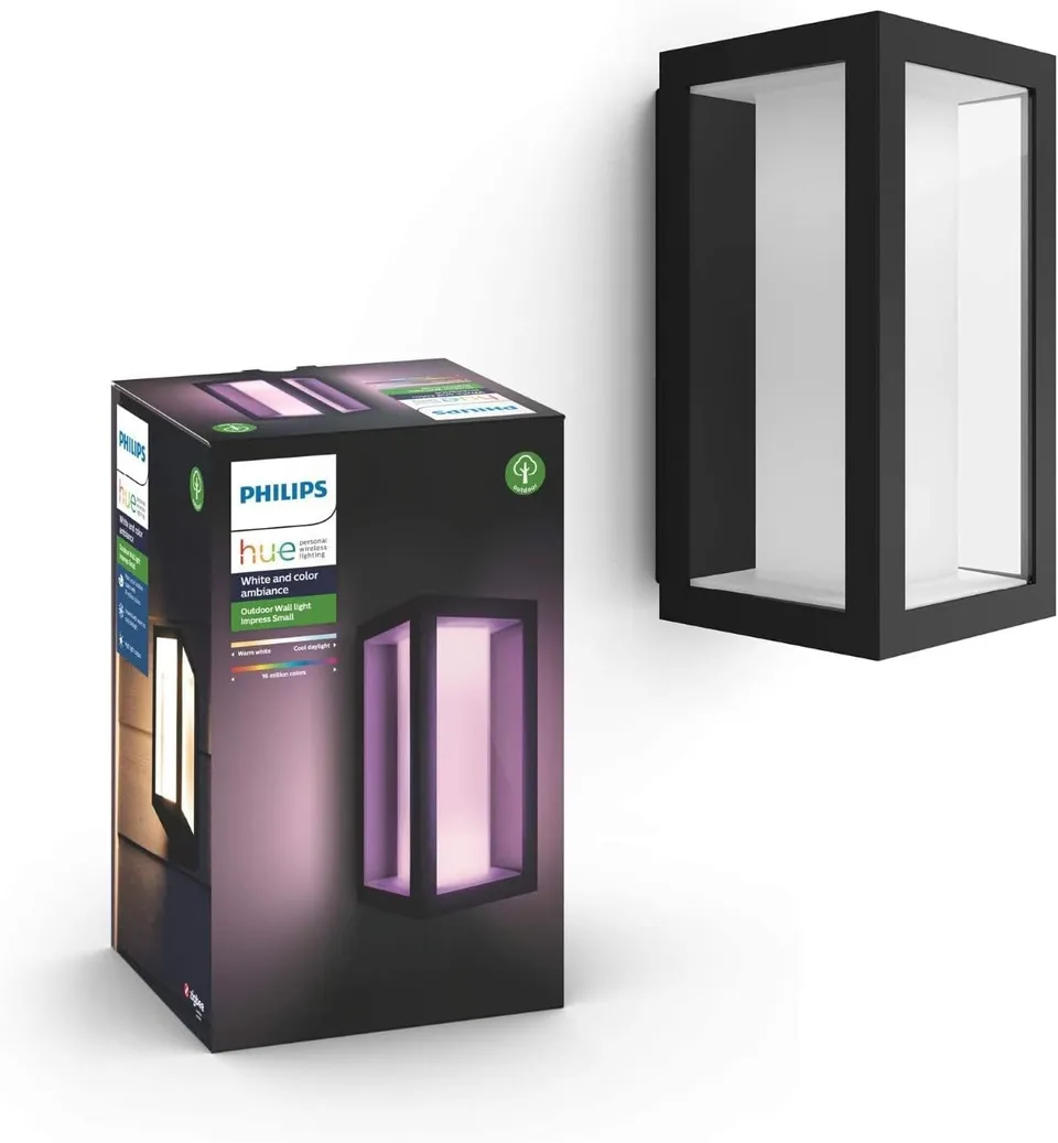 philips-hue-white-color-ambiance-led-wandleuchte-impress-schmal-outdoor-au-enleu image 1