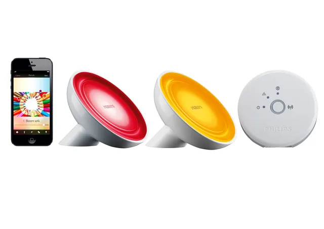 philips-friends-of-hue-livingcolors-bloom-starter-kit-inkl-hue-bridge-led-stimmu image 1