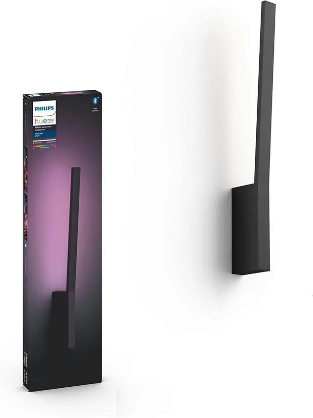 philips-hue-white-color-ambiance-liane-led-wandleuchte-schwarz-dimmbar-16-mio-fa image 1