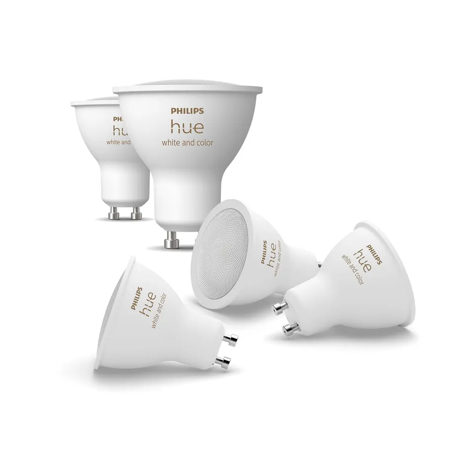 philips-hue-white-color-ambiance-gu10-led-spot-5er-pack-400-lm-dimmbare-smart-sp image 1