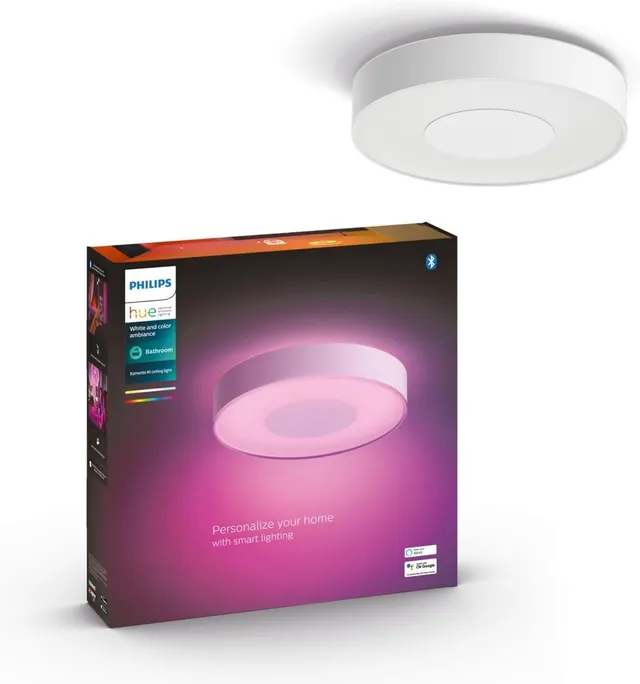 philips-hue-white-color-ambiance-xamento-deckenleuchte-m-dimmbare-led-deckenlamp image 1