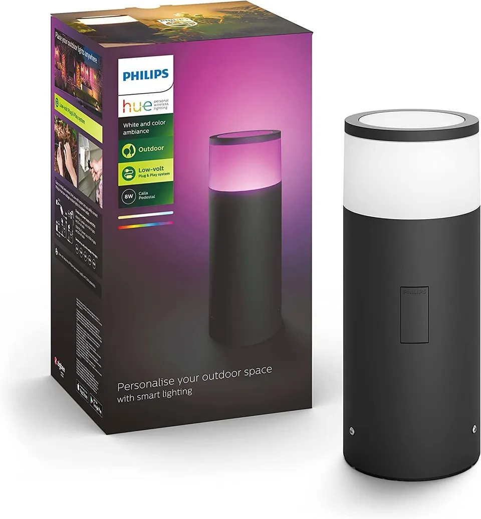 philips-hue-white-color-ambiance-calla-outdoor-sockelleuchte-erweiterung-590-lm- image 1