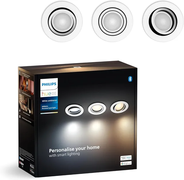 philips-hue-white-ambiance-milliskin-einbauspot-wei-400-lm-70-mm-3er-pack-warm-b image 1