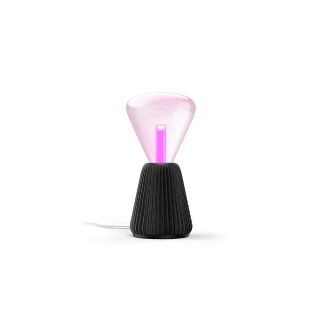 philips-hue-lightguide-3d-gedruckte-tischlampe-schwarz-inkl-lightguide-triangle- image 1