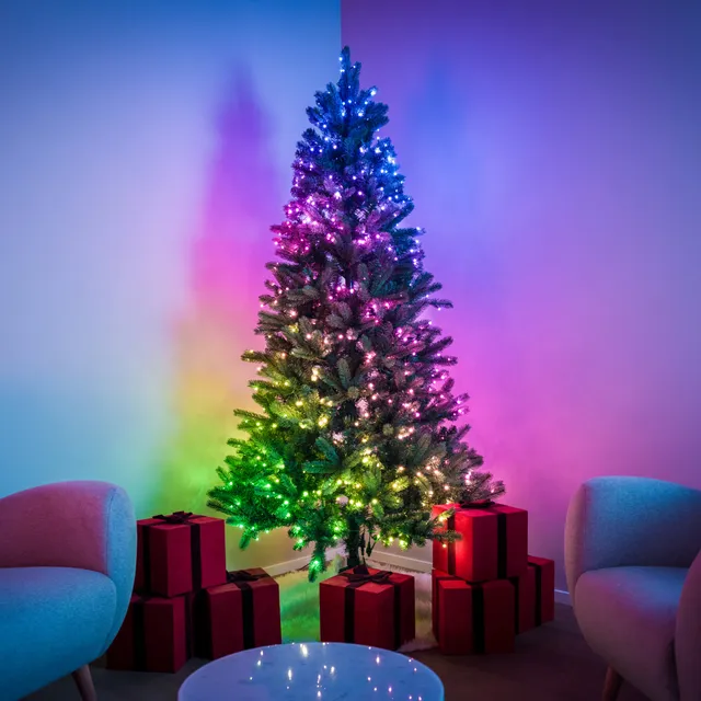 twinkly-pre-lit-tree-app-gesteuerter-k-nstlicher-weihnachtsbaum-mit-smart-led-be image 1