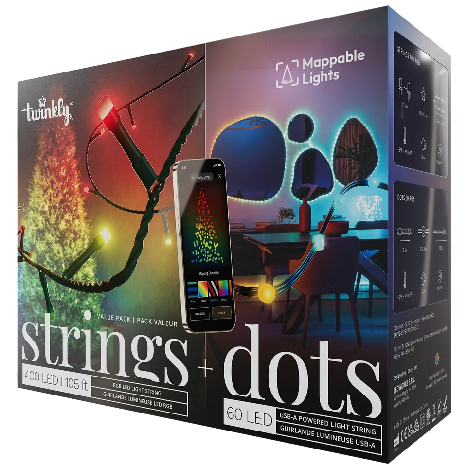 twinkly-strings-dots-bundle-400-led-lichterkette-und-60-mini-led-dots-als-smart- image 1