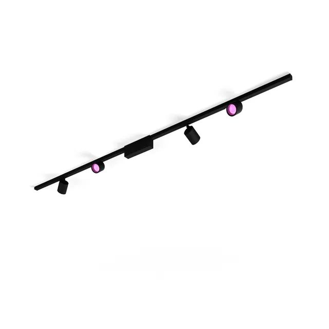 philips-hue-perifo-railverlichtung-basisset-4-spots-schwarz-wei-es-farbiges-lich image 1