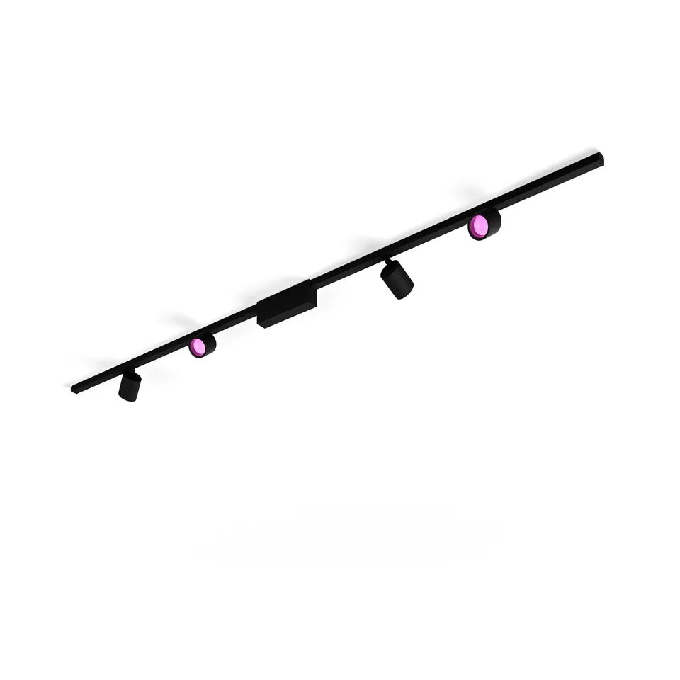 philips-hue-perifo-railverlichtung-basisset-4-spots-schwarz-wei-es-farbiges-lich image 1