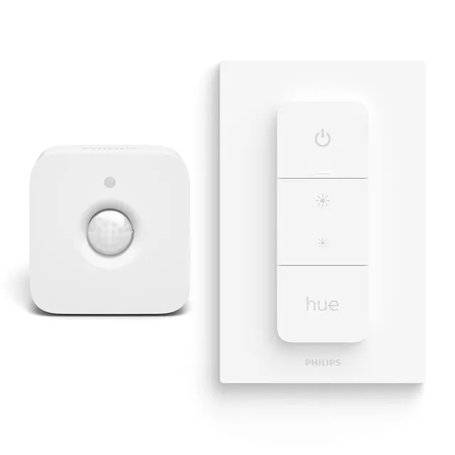 philips-hue-vorteilspaket-mit-1-hue-dimmschalter-und-1-hue-bewegungsmelder-f-r-i image 1