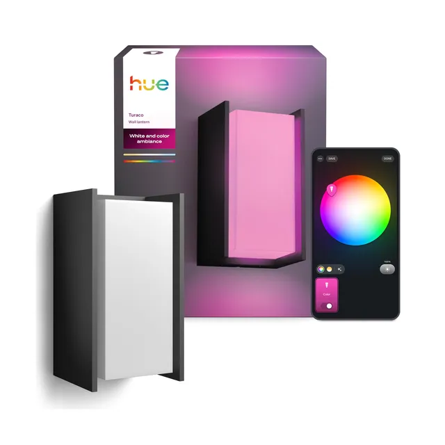 philips-hue-turaco-au-en-wandleuchte-anthrazit-neue-generation-dimmbar-wei-es-un image 1