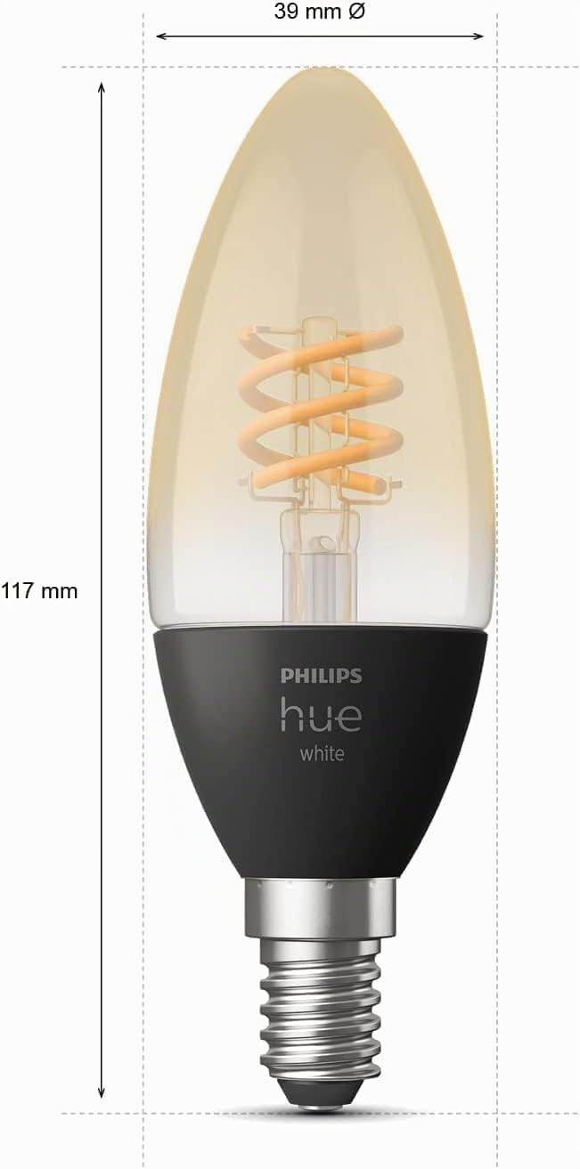 philips-hue-white-e14-kerze-filament-doppelpack-2-300-lm-dimmbare-warmwei-e-smar image 2