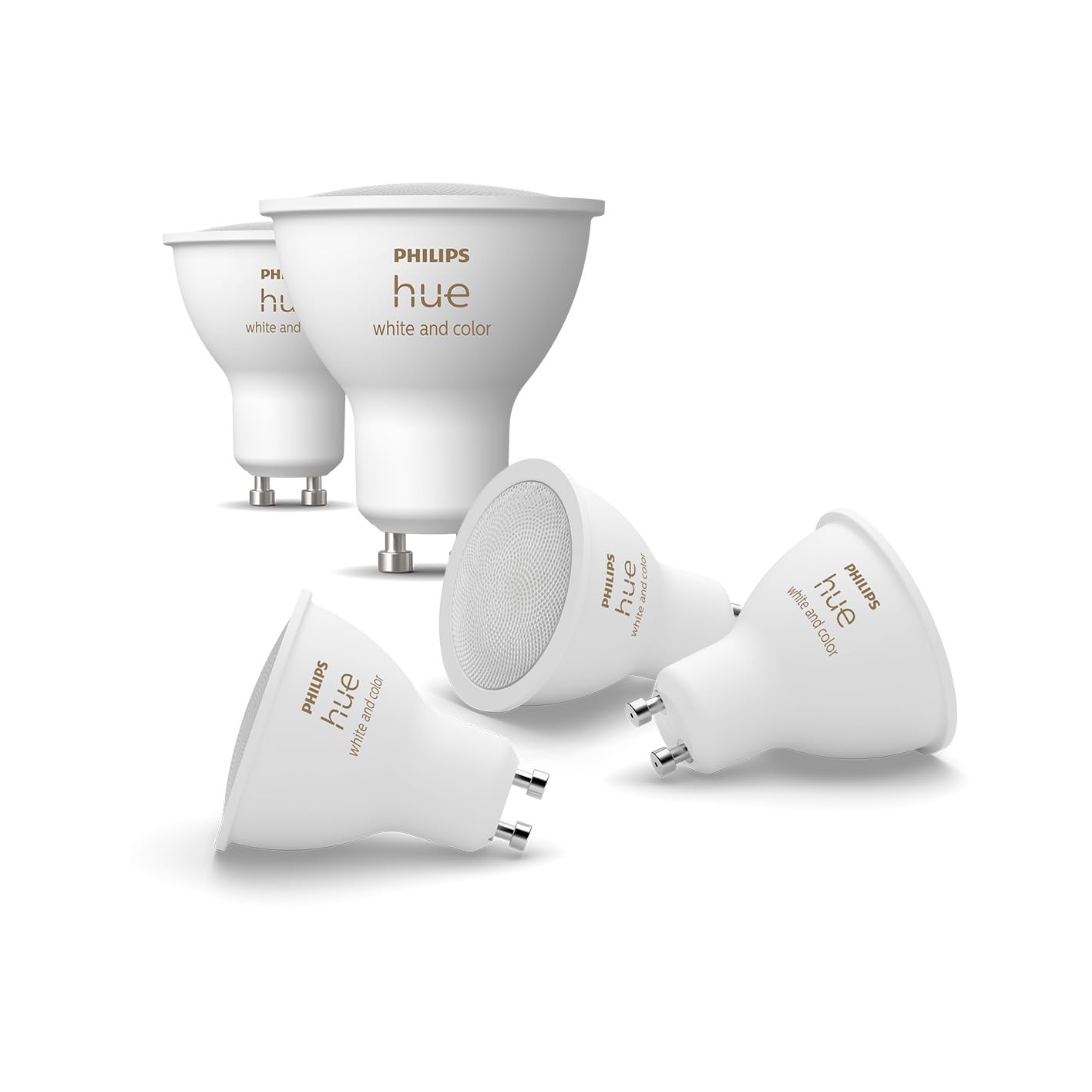 philips-hue-white-color-ambiance-gu10-led-spot-5er-pack-400-lm-dimmbare-smart-sp image 1