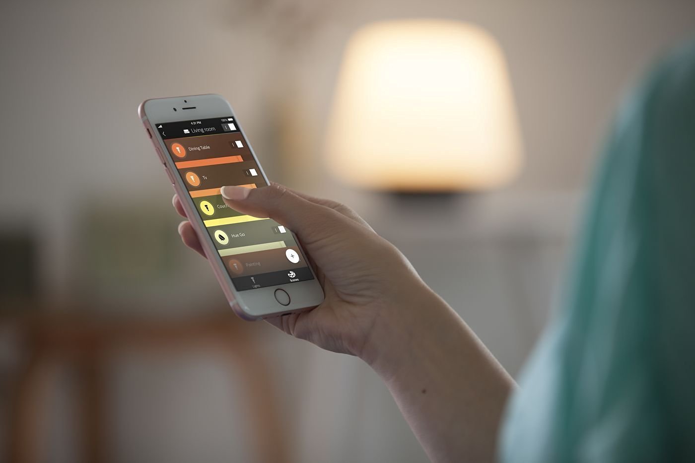 philips-hue-white-ambiance-led-lampe-e27-2er-starter-set-9-5-w-dimmbare-warm-bis image 6