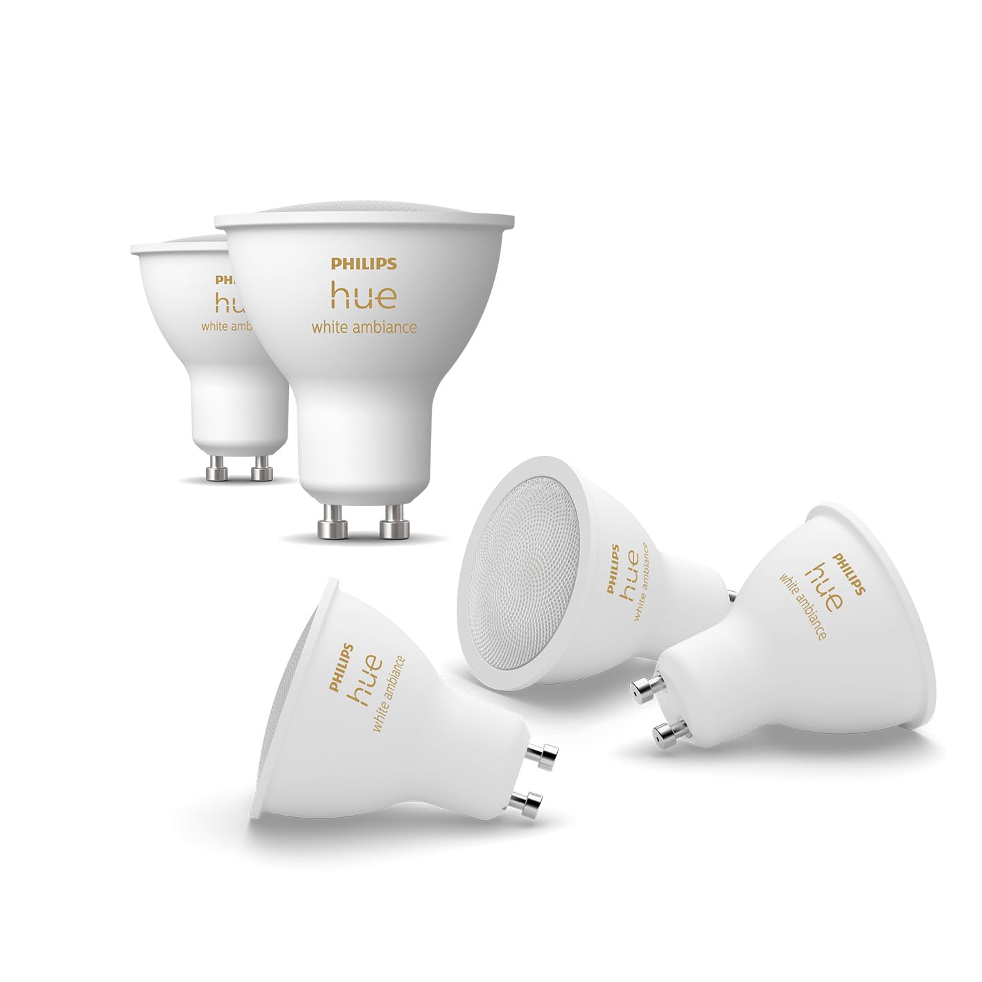 philips-hue-white-ambiance-gu10-led-spot-3er-pack-400-lm-dimmbare-smart-spots-mi image 8