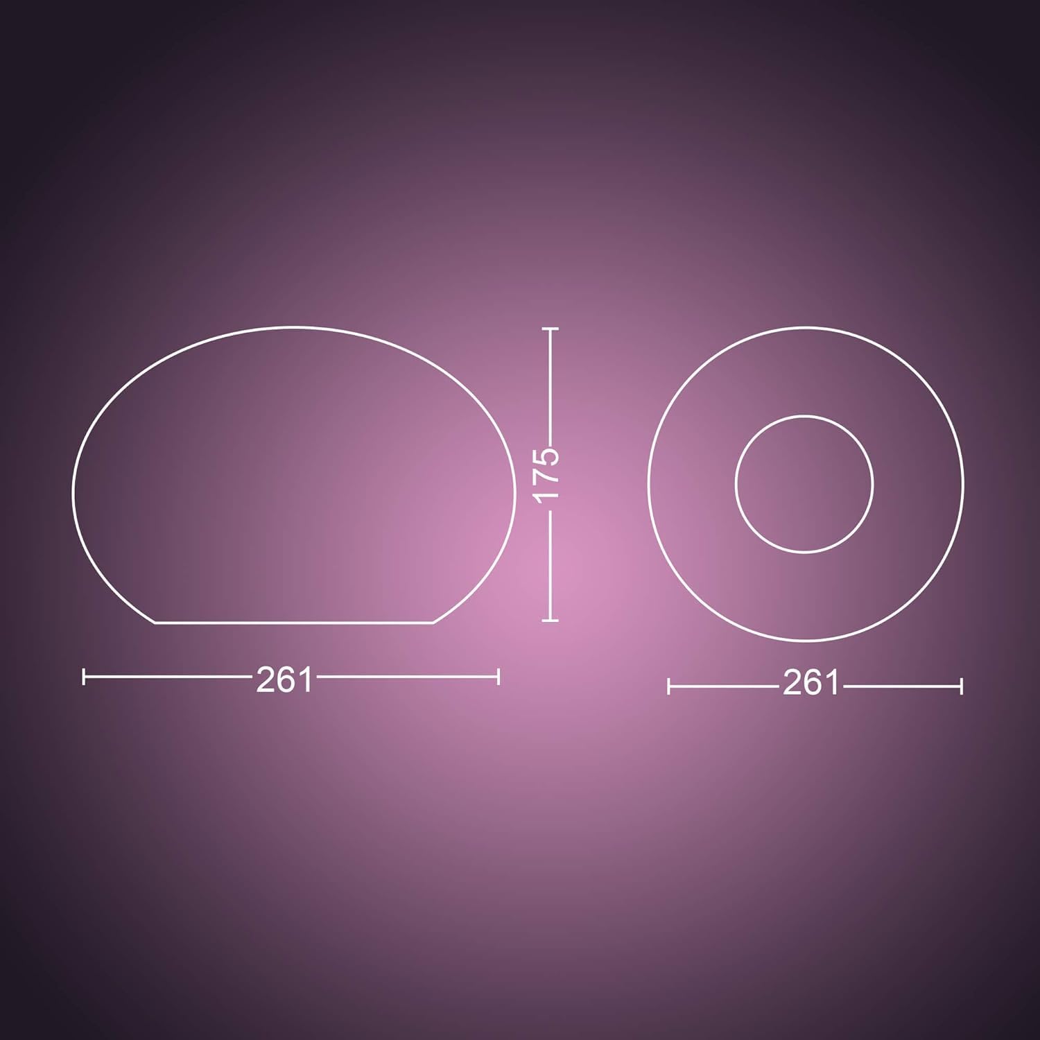 philips-hue-white-color-ambiance-flourish-led-tischleuchte-inkl-e27-hue-lampe-16 image 2