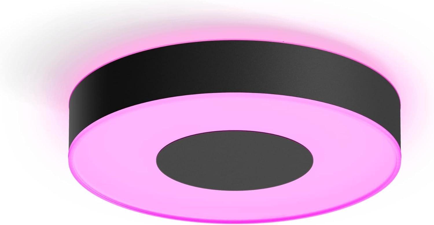philips-hue-white-color-ambiance-xamento-led-deckenleuchte-schwarz-16-mio-farben image 2