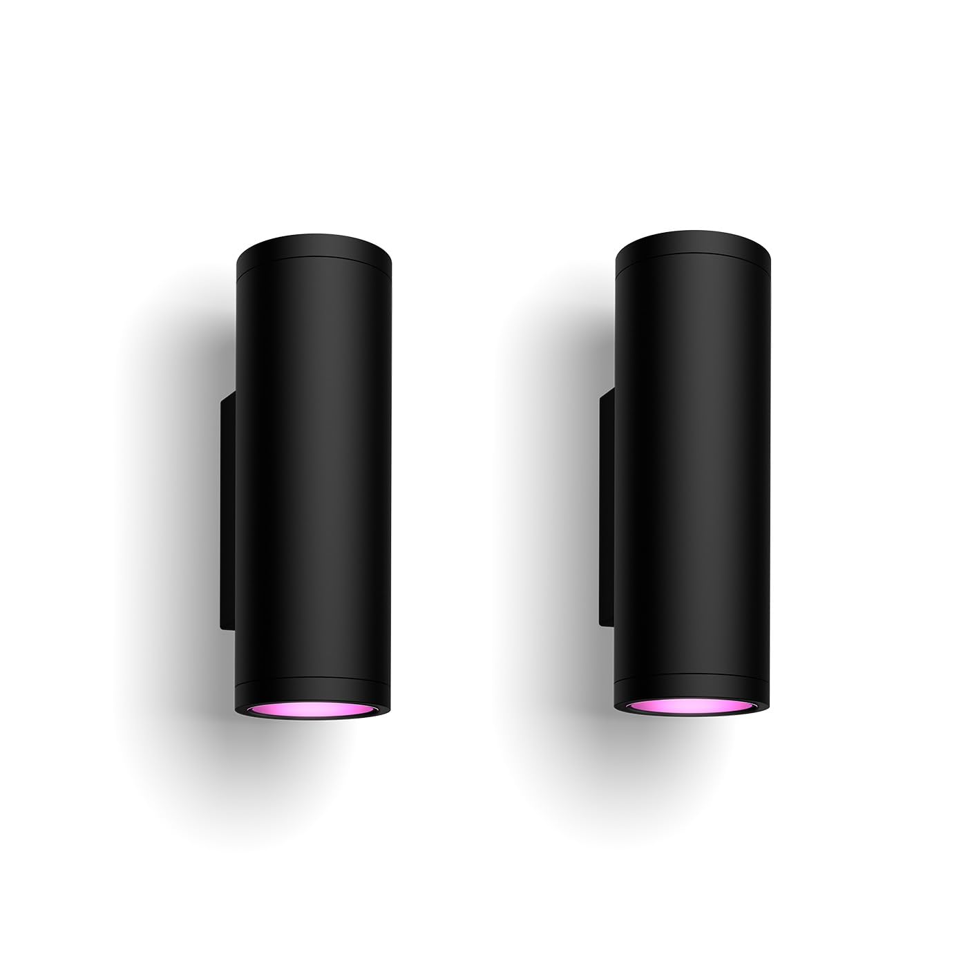 philips-hue-appear-white-and-color-ambiance-au-en-wandleuchte-2er-pack-dimmbar-1 image 1