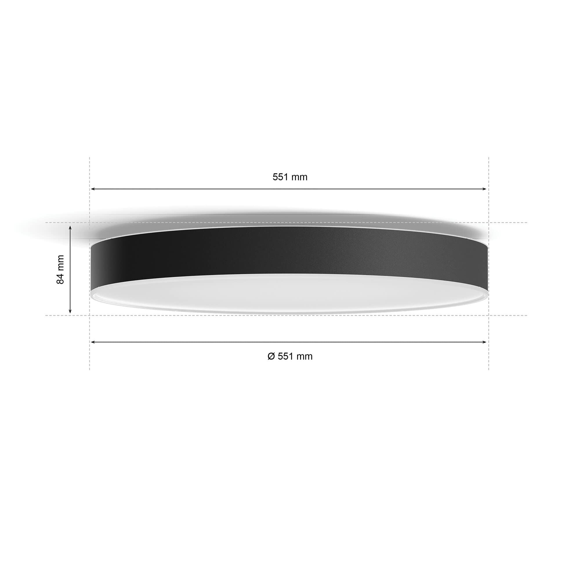 philips-hue-white-ambiance-enrave-deckenleuchte-xl-6100-lm-inkl-dimmschalter-dim image 7
