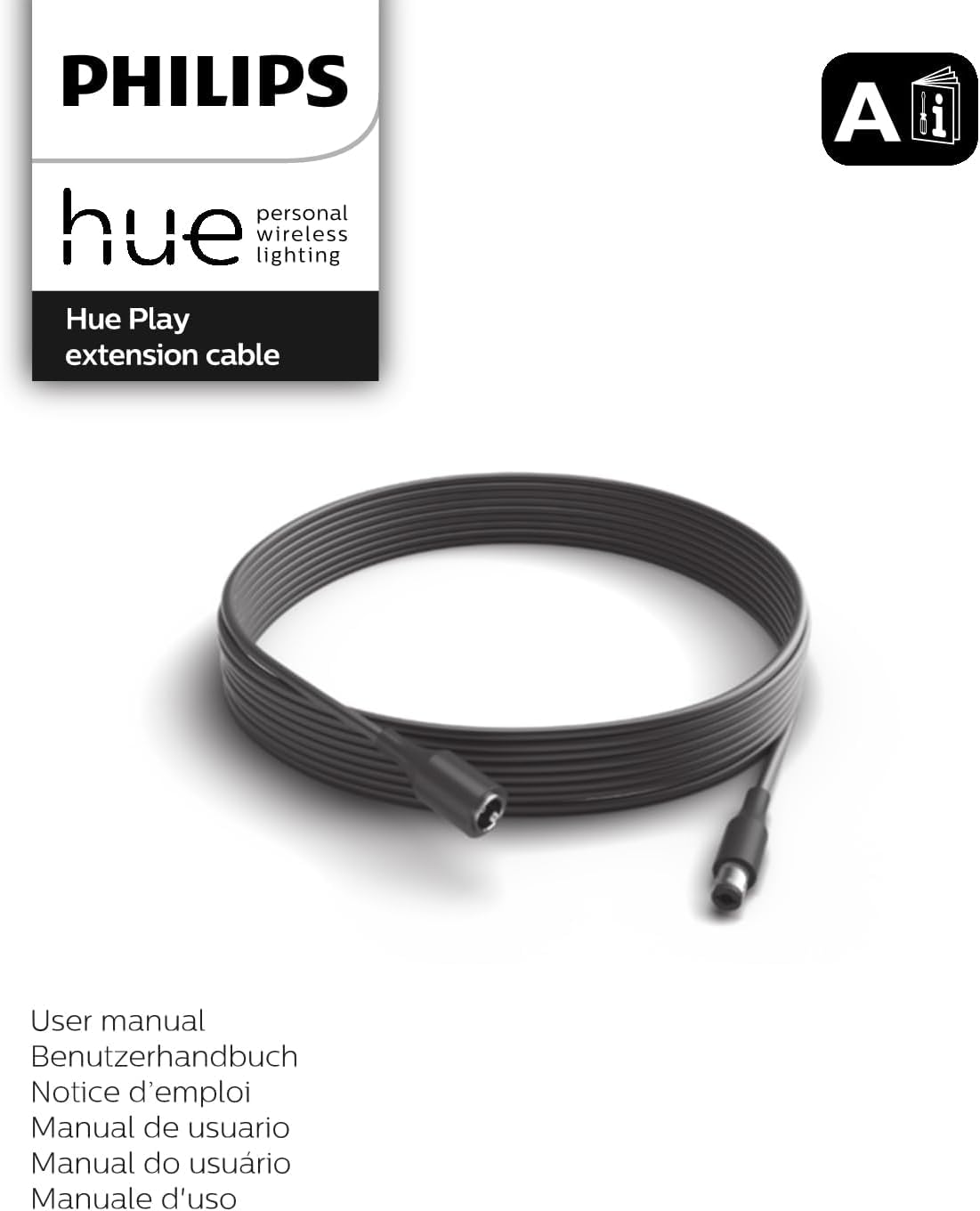 philips-hue-play-verl-ngerungskabel-5m-kompatibel-mit-allen-philips-hue-play-lig image 3