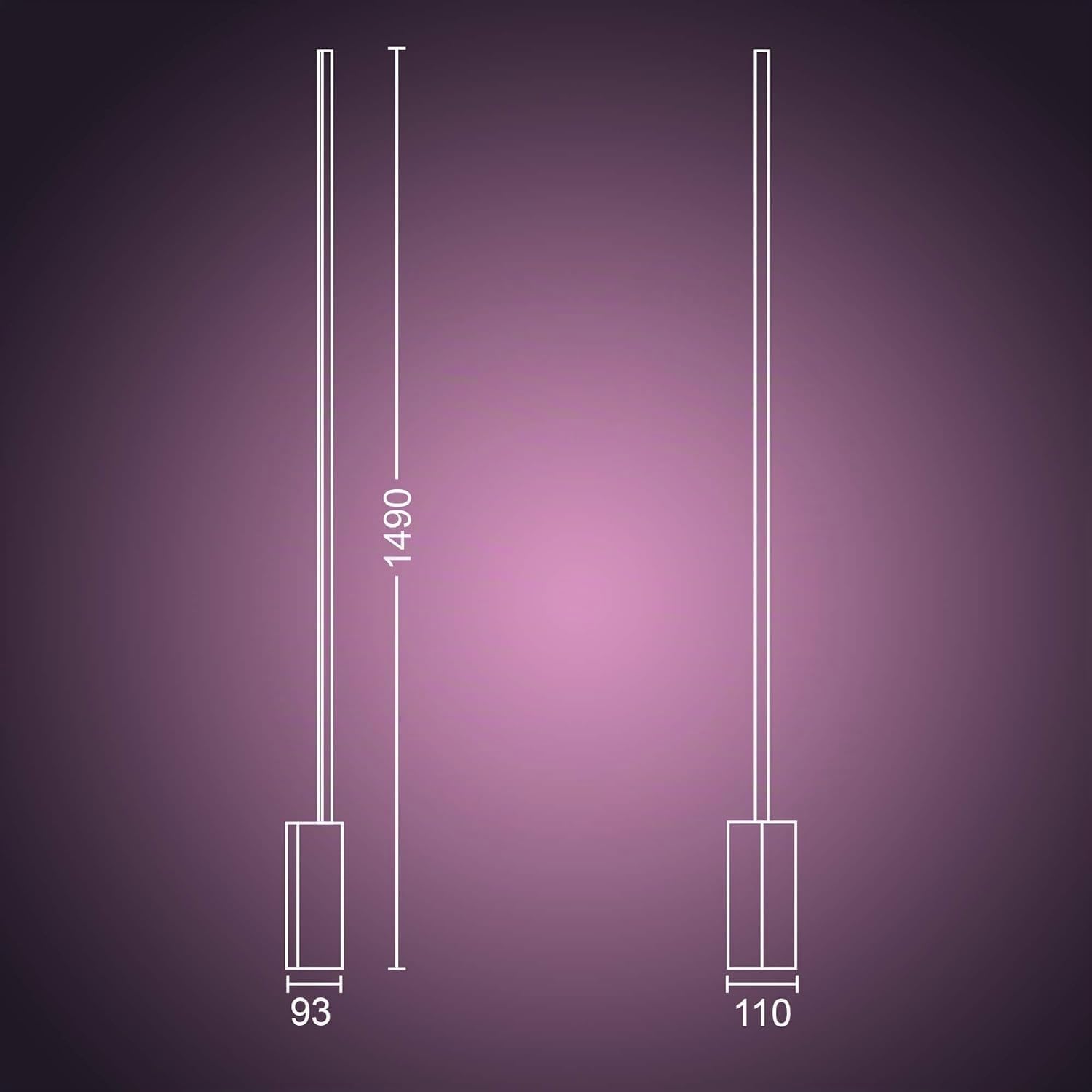 philips-hue-white-color-ambiance-signe-led-stehleuchte-2-550-lm-dimmbare-lichts- image 3