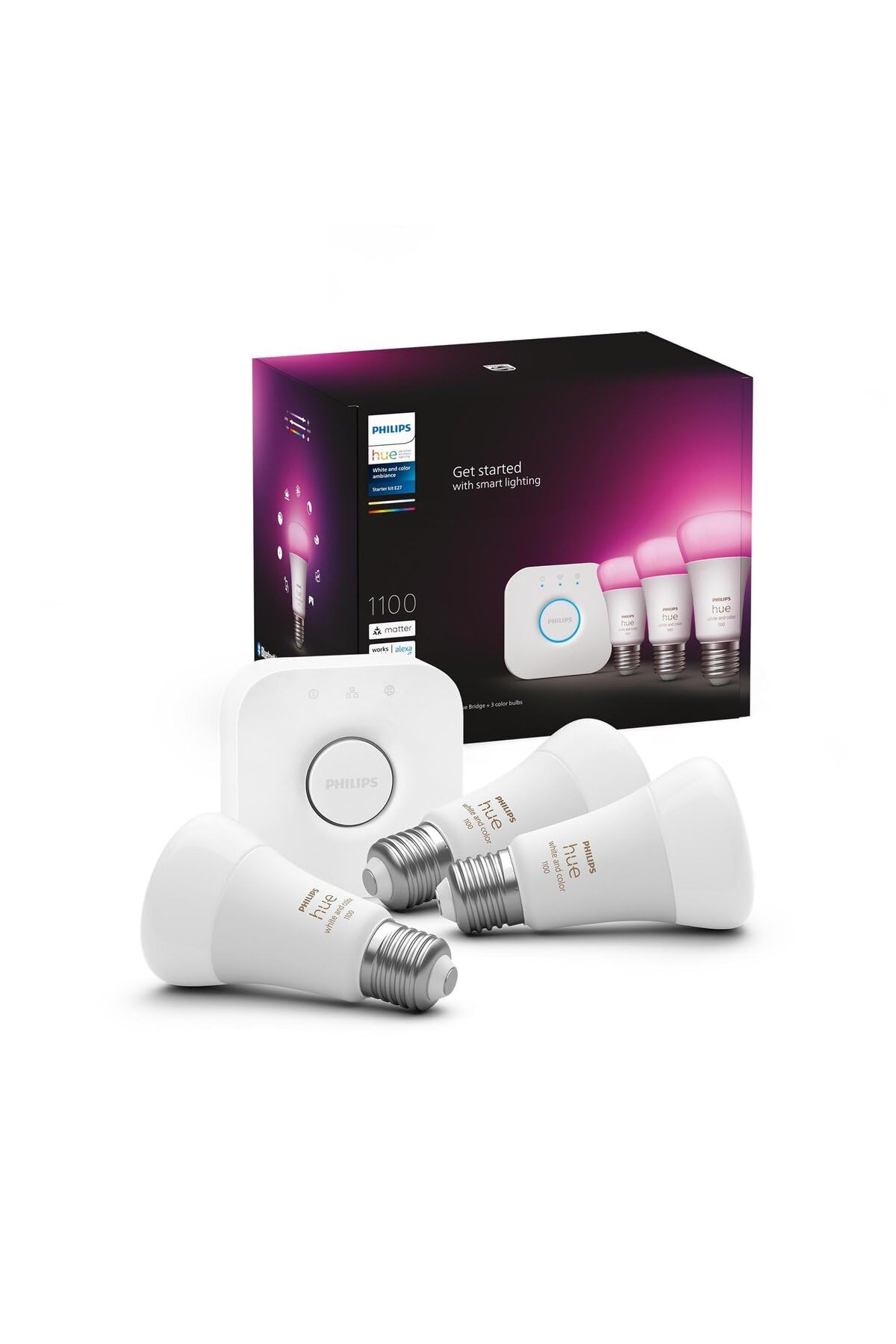 philips-hue-white-and-color-ambiance-starter-set-3x-smarte-e27-led-lampen-1100-8 image 1
