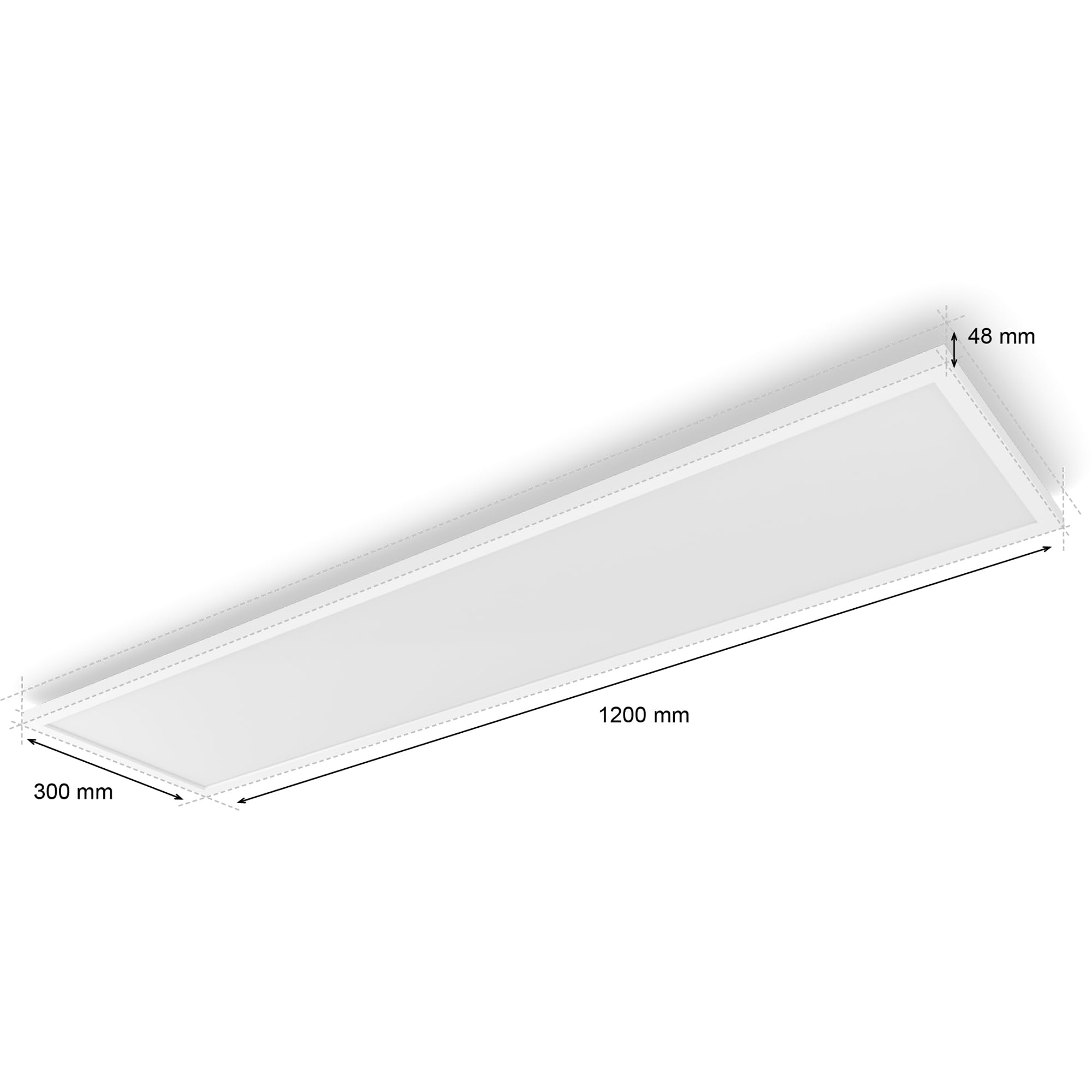 philips-hue-surimu-white-color-ambiance-led-panel-deckenleuchte-120x30-cm-dimmba image 6