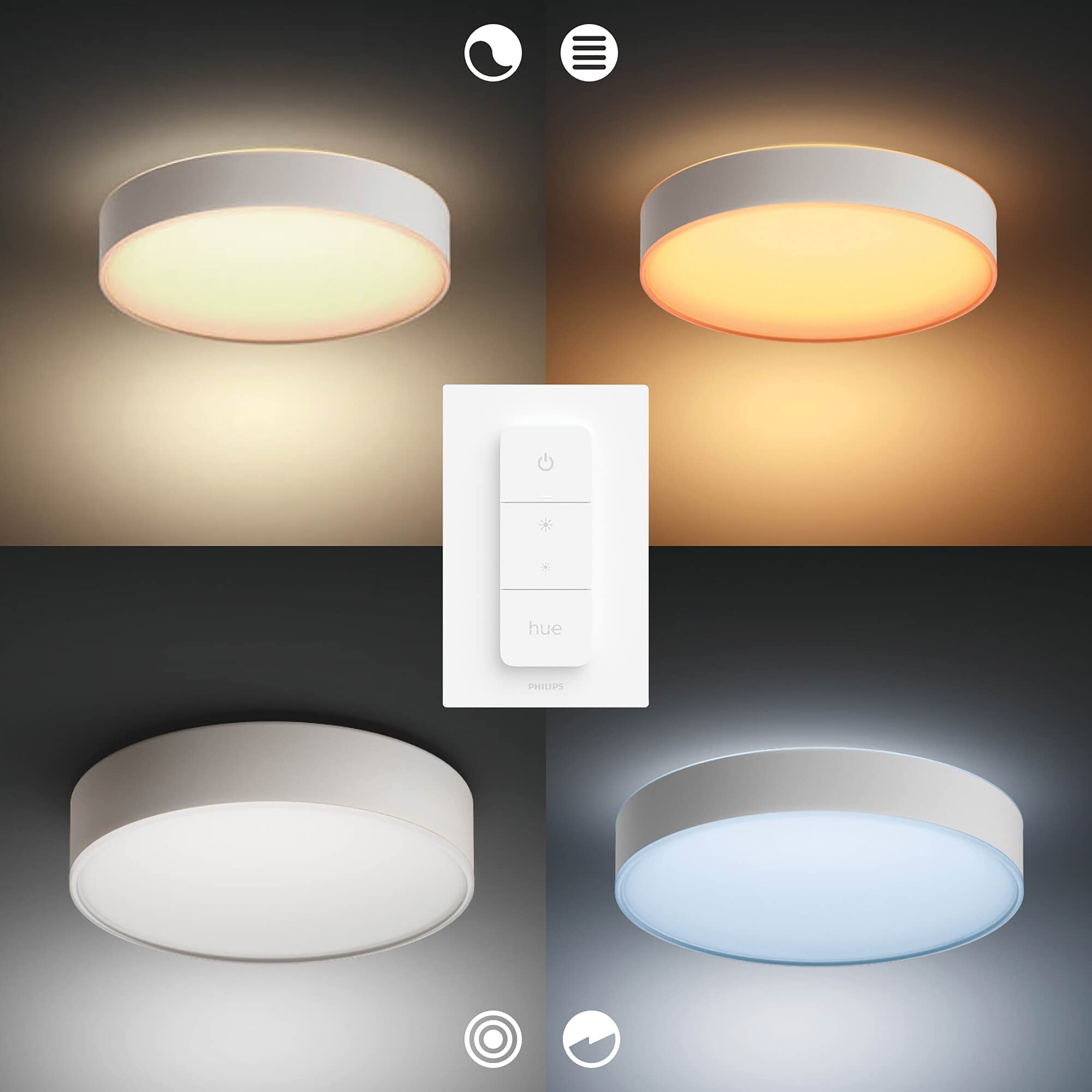 philips-hue-white-ambiance-enrave-deckenleuchte-l-4300-lm-inkl-dimmschalter-dimm image 7