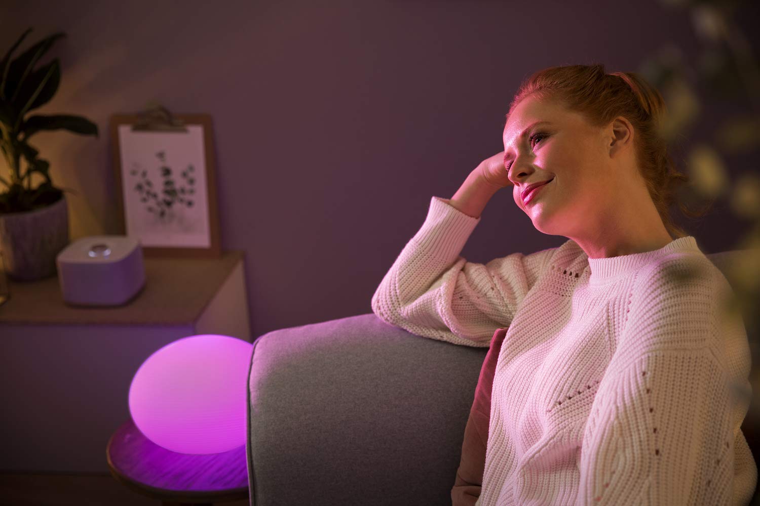 philips-hue-flourish-tischleuchte-led-tisch-nachttischlampe-wei-16-mio-farben-wh image 8
