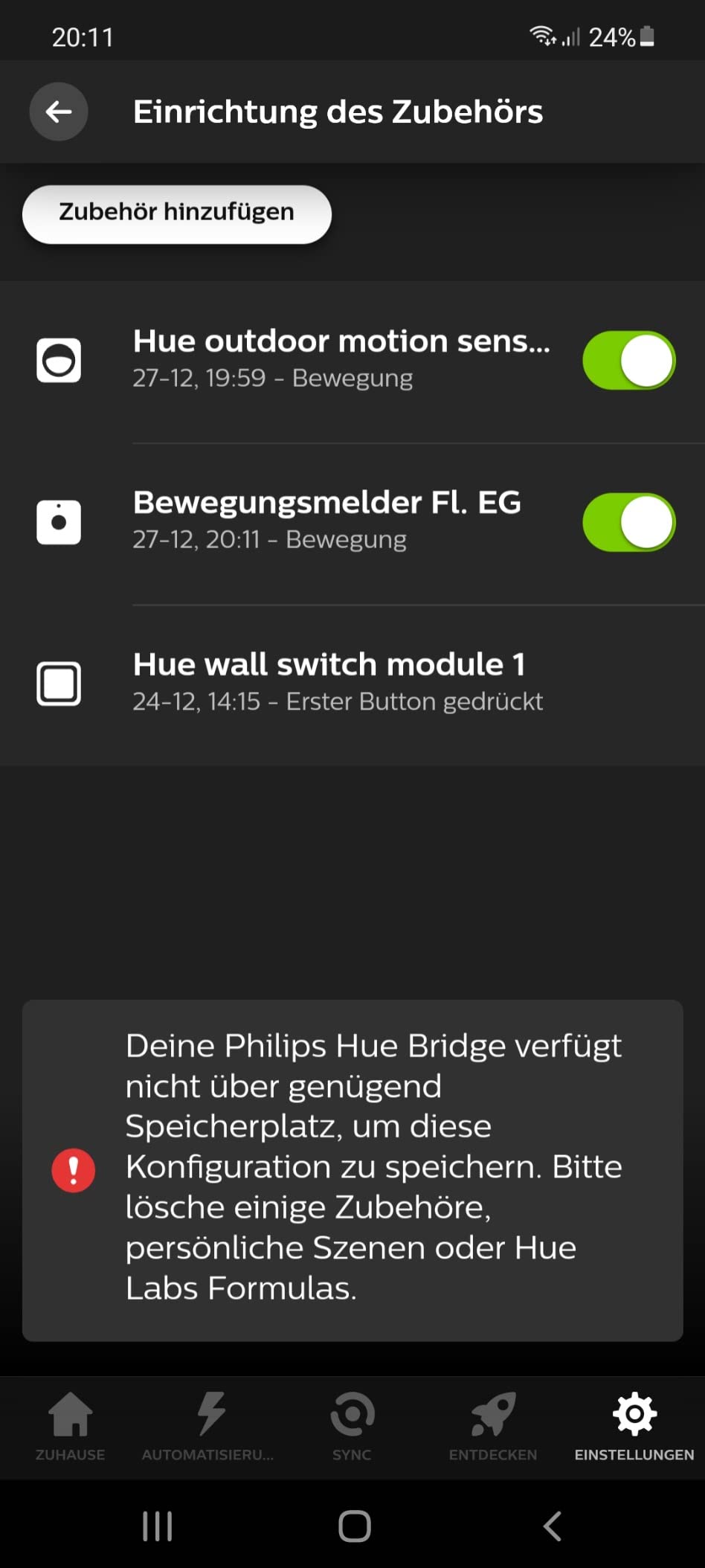 Gut, aber Montage mit Vorsicht