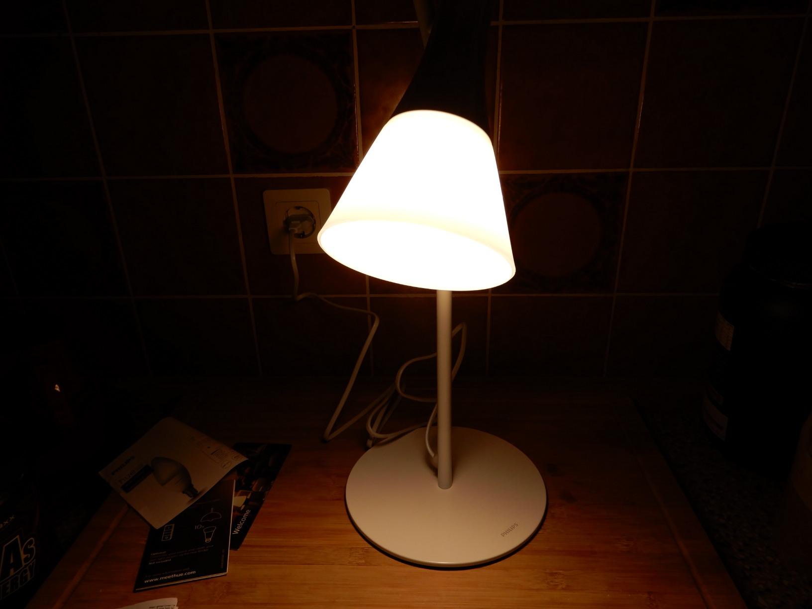 Wunderschönes warmes Licht