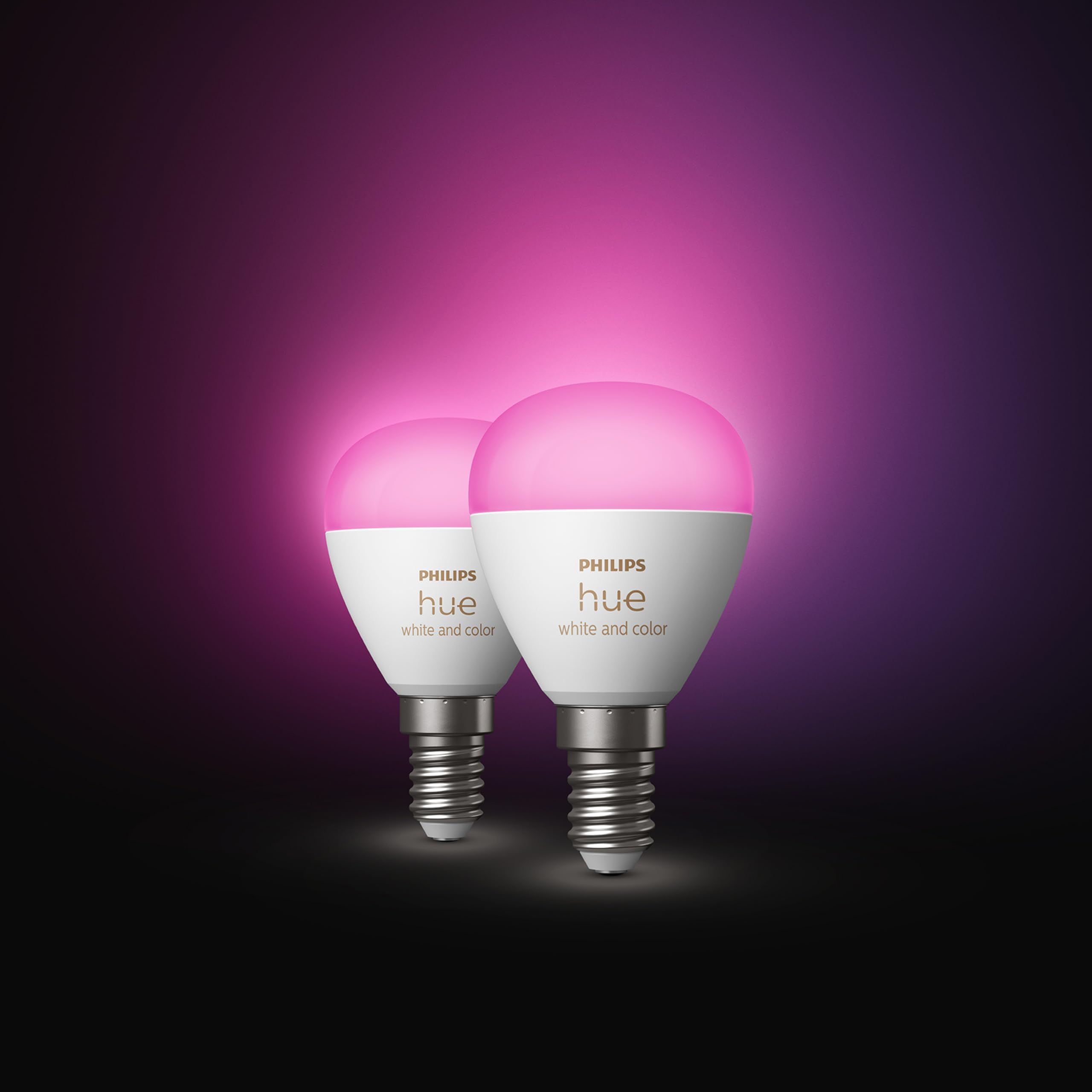 philips-hue-starterpaket-e14-4-kugel-led-lampen-white-and-color-ambiance-hue-bri image 2