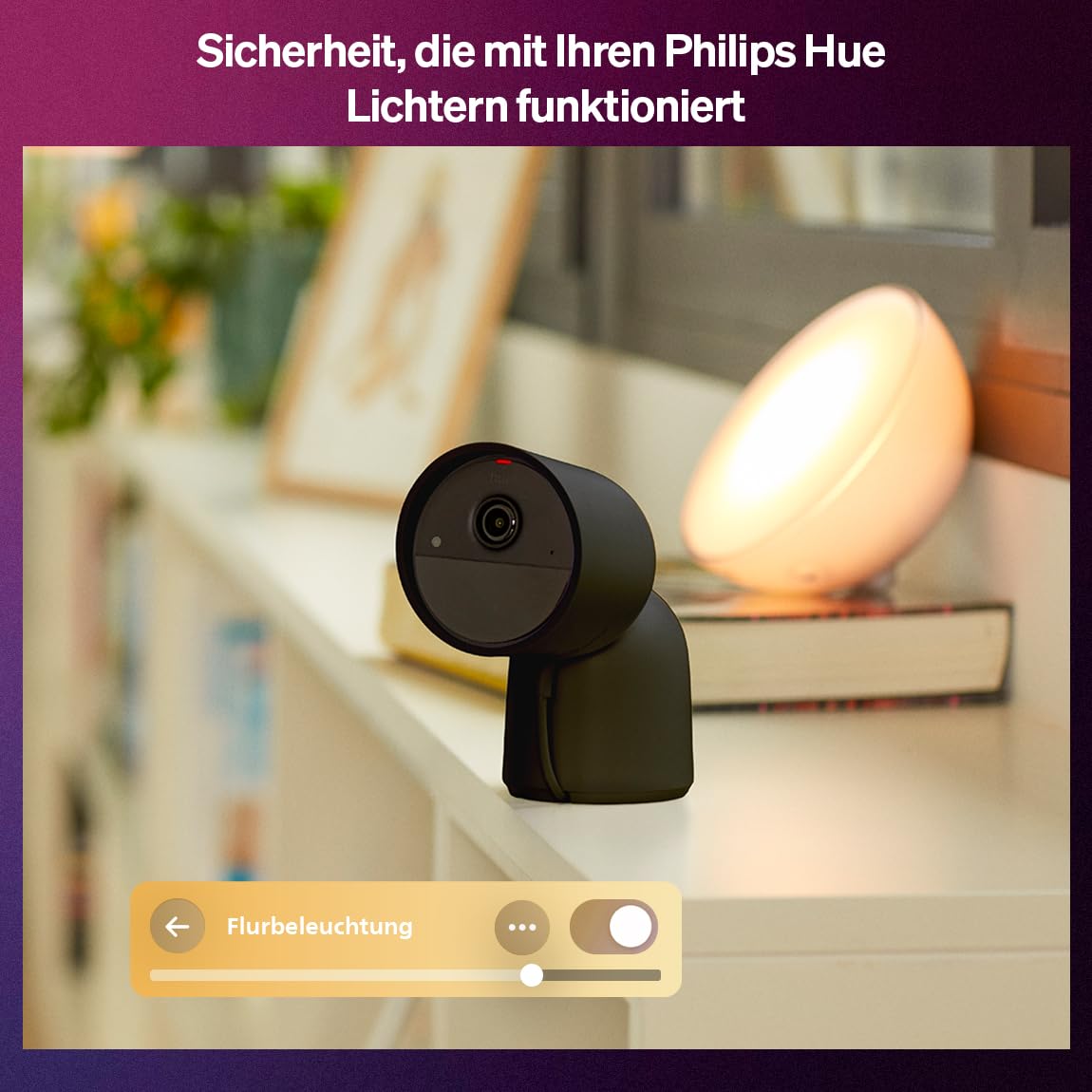 philips-hue-secure-desktop-berwachungskamera-2k-au-enkamera-mit-zwei-wege-audio- image 4