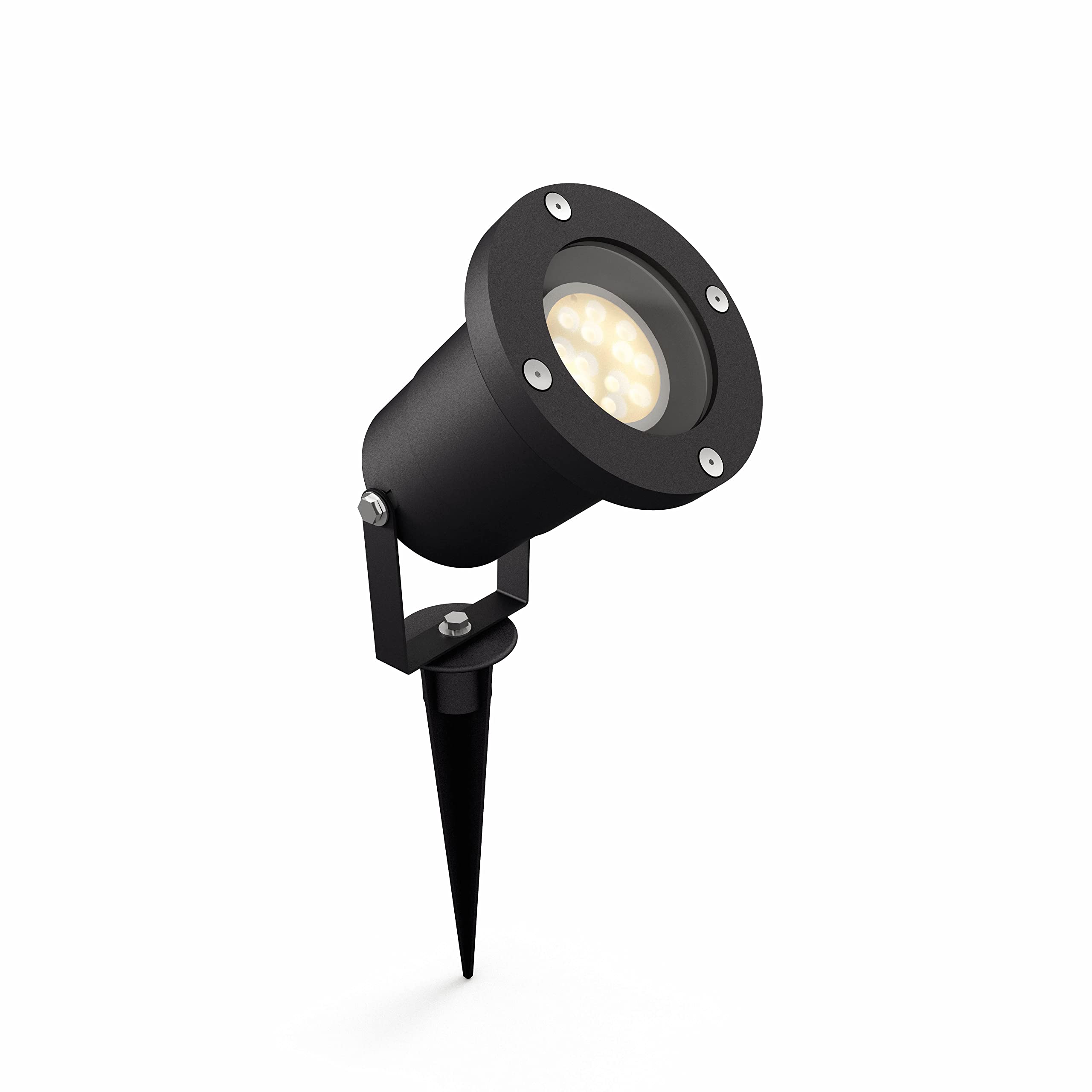 philips-hue-puled-gartenstrahler-schwarz-gu10-white-and-color-ambiance-outdoor-s image 2
